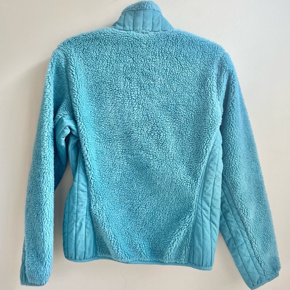 Patagonia | Teal Blue Women’s Classic Retro Teddy Fleece Jacket Sherpa - Picture 2 of 6